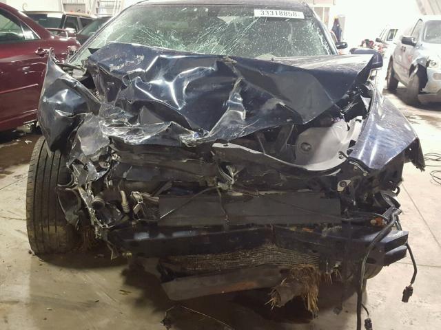 1G1ZF57518F154142 - 2008 CHEVROLET MALIBU HYB ლურჯი ფოტო 9