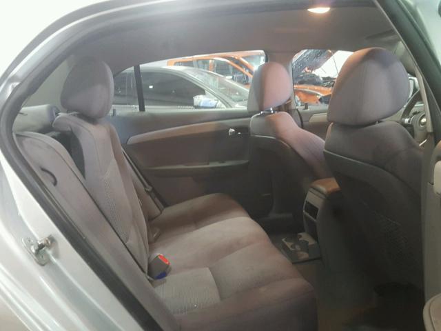 1G1ZC5EB5AF162204 - 2010 CHEVROLET MALIBU 1LT 银色 照片 6