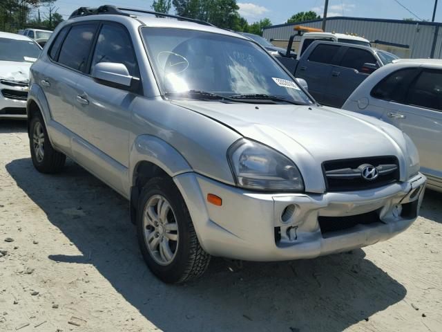 KM8JN72D07U506280 - 2007 HYUNDAI TUCSON SE SILVER photo 1