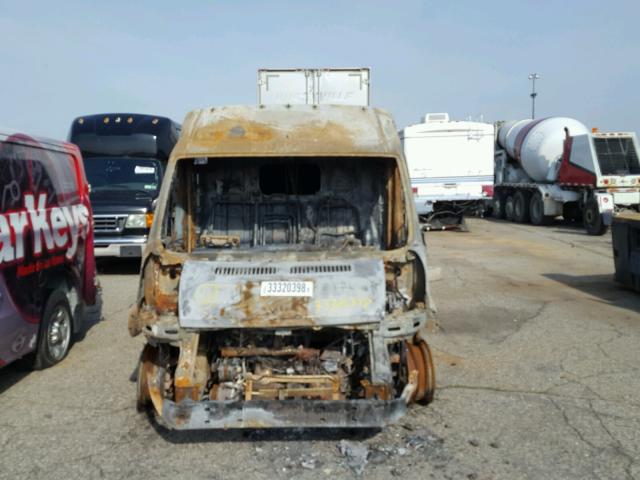 3C6TRVDG5EE104321 - 2014 RAM PROMASTER 烧焦的 照片 10