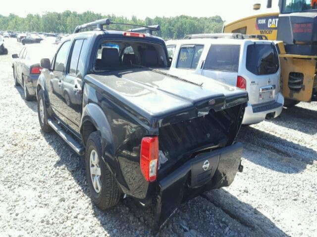 1N6AD07U85C446871 - 2005 NISSAN FRONTIER BLACK photo 3