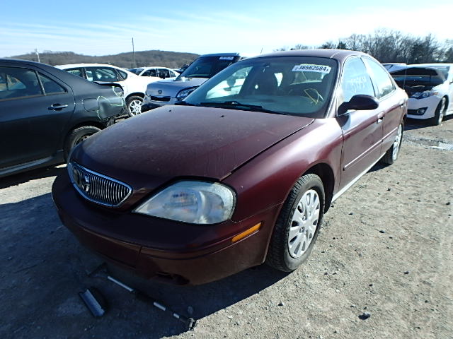 1MEFM50U64G604890 - 2004 MERCURY SABLE GS RED photo 2