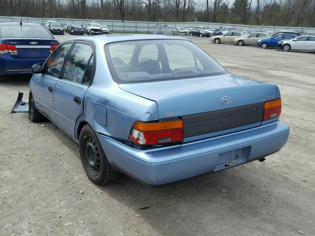 2T1AE09E8PC017567 - 1993 TOYOTA COROLLA LE BLUE photo 3