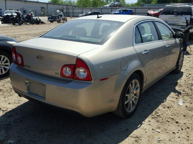 1G1ZK57BX9F121367 - 2009 CHEVROLET MALIBU LTZ 棕色 照片 4