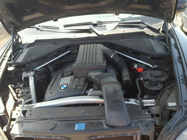 5UXFE4C58AL381783 - 2010 BMW X5 XDRIVE3 BLACK photo 7