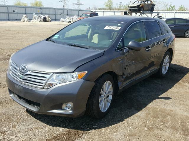 4T3BA3BB1BU027454 - 2011 TOYOTA VENZA BASE GRAY photo 2