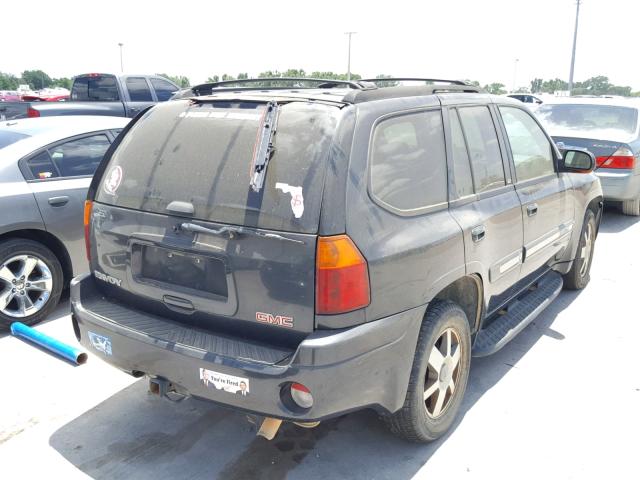 1GKDS13S942432891 - 2004 GMC ENVOY GREEN photo 4