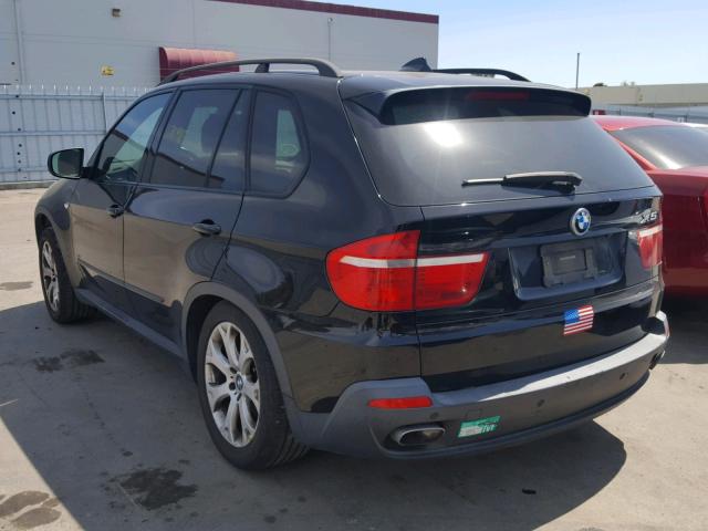 5UXFE83537LZ39524 - 2007 BMW X5 4.8I BLACK photo 3