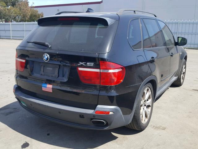 5UXFE83537LZ39524 - 2007 BMW X5 4.8I BLACK photo 4