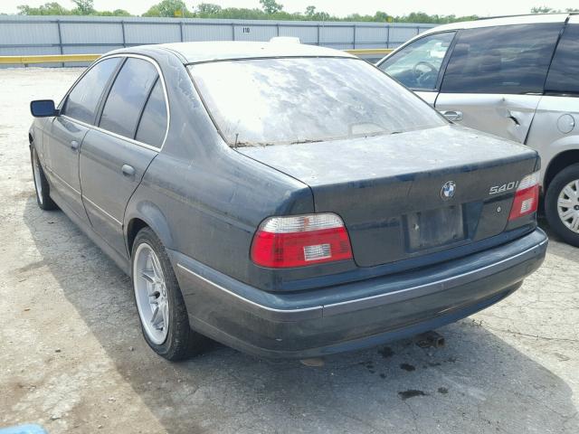 WBADE6323VBW51215 - 1997 BMW 540 I AUTO GREEN photo 3