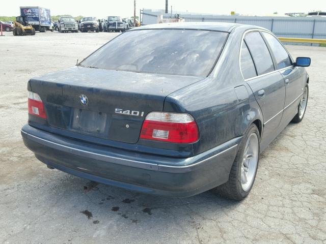 WBADE6323VBW51215 - 1997 BMW 540 I AUTO GREEN photo 4