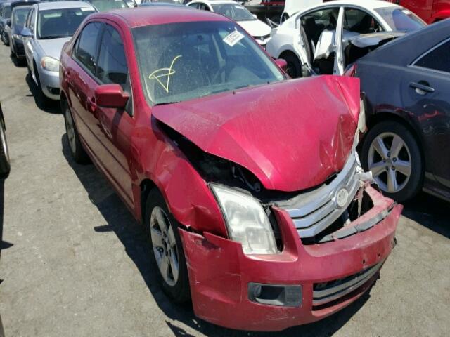 3FAHP07Z57R258551 - 2007 FORD FUSION SE RED photo 1