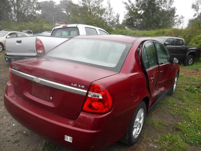 1G1ZT52894F103492 - 2004 CHEVROLET MALIBU LS MAROON photo 4