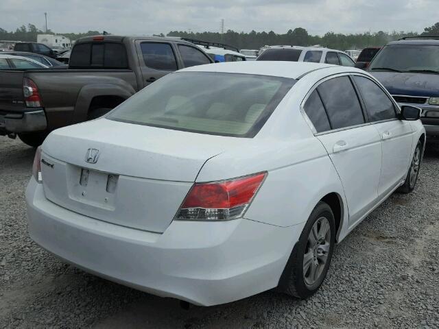 1HGCP264X9A115275 - 2009 HONDA ACCORD LXP WHITE photo 4