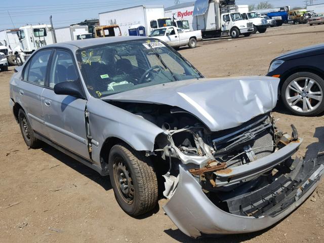 2HGEJ6611YH514843 - 2000 HONDA CIVIC BASE SILVER photo 1