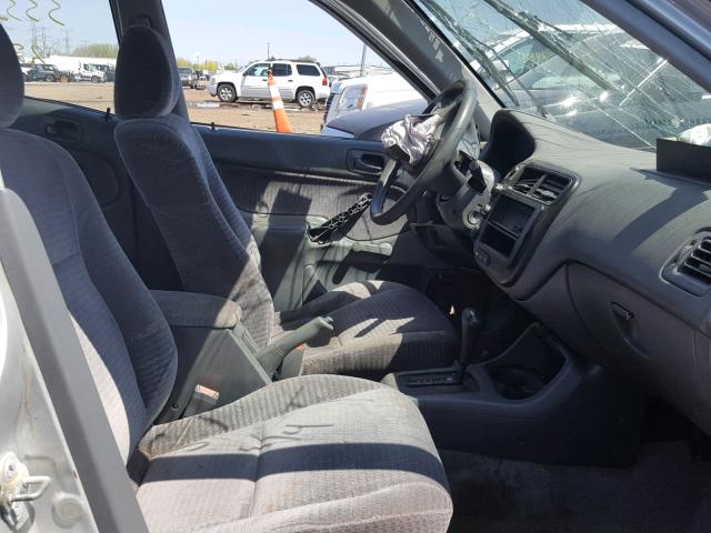 2HGEJ6611YH514843 - 2000 HONDA CIVIC BASE SILVER photo 5