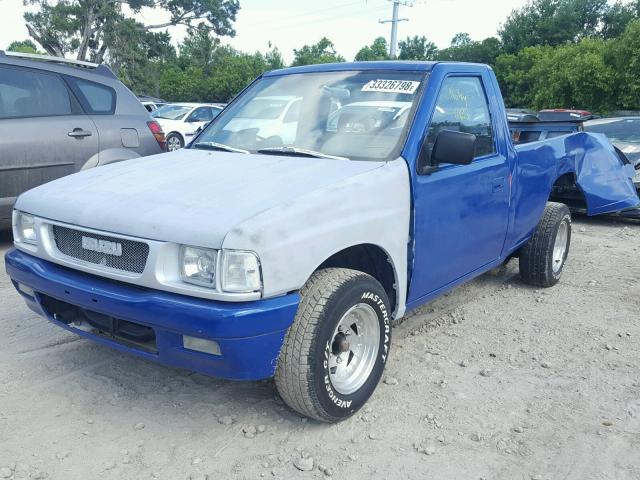 4S1CL11L1R4206719 - 1994 ISUZU CONVENTION BLUE photo 2