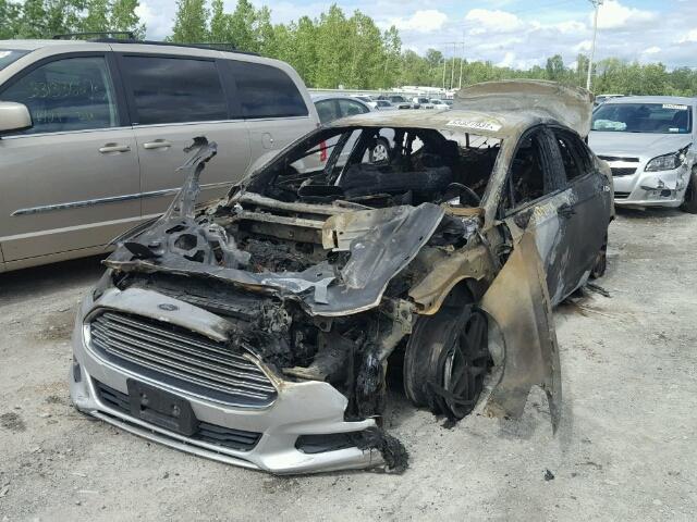 3FA6P0HR2DR274711 - 2013 FORD FUSION SE BURN photo 2