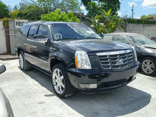 1GYS3HEF4CR177463 - 2012 CADILLAC ESCALADE E BLACK photo 1