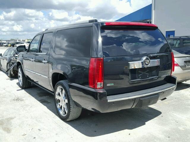 1GYS3HEF4CR177463 - 2012 CADILLAC ESCALADE E BLACK photo 3