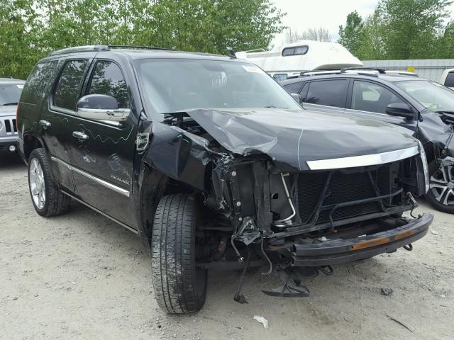 1GYS4EEJ1CR238784 - 2012 CADILLAC ESCALADE H BLACK photo 1