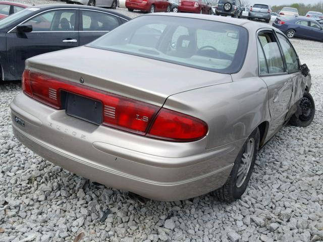 2G4WB52K2X1629236 - 1999 BUICK REGAL LS 金色 照片 4