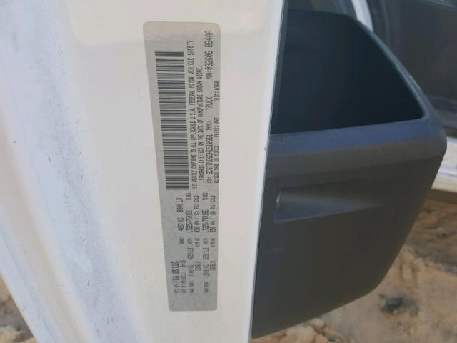 3C6TRVDG3HE510361 - 2017 RAM PROMASTER 白色 照片 10