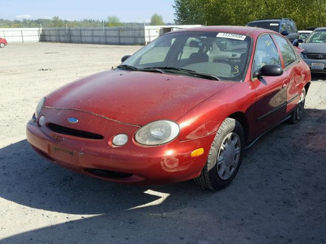 1FALP51U2TG271067 - 1996 FORD TAURUS G BURGUNDY photo 2