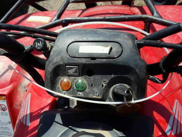 1HFTE2107E4506388 - 2014 HONDA TRX250 TM RED photo 8