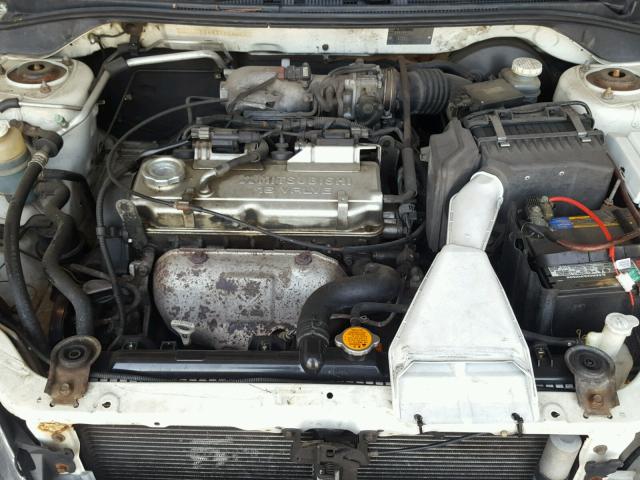 JA3AJ26E82U056004 - 2002 MITSUBISHI LANCER ES WHITE photo 7