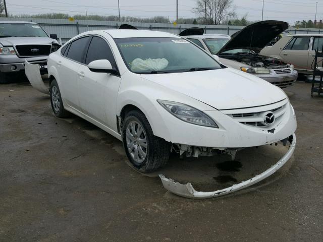 1YVHZ8BH8A5M54375 - 2010 MAZDA 6 I WHITE photo 1