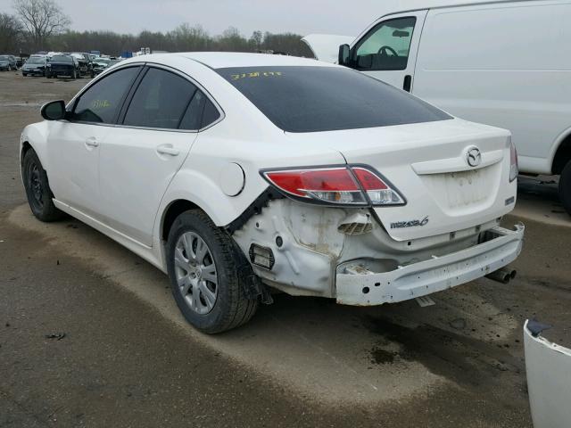 1YVHZ8BH8A5M54375 - 2010 MAZDA 6 I Ақ фото 3