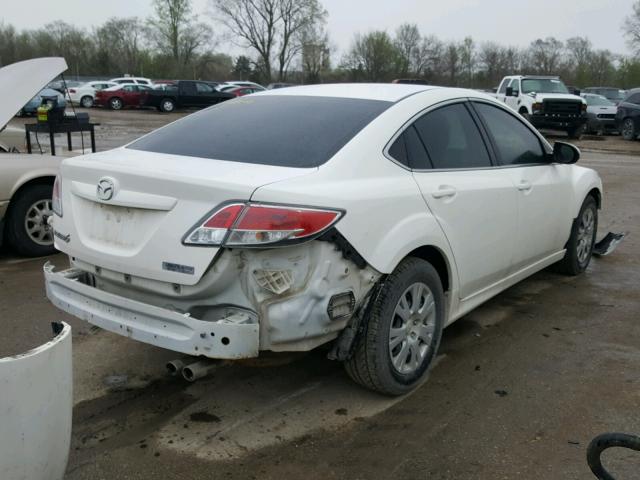 1YVHZ8BH8A5M54375 - 2010 MAZDA 6 I Ақ фото 4