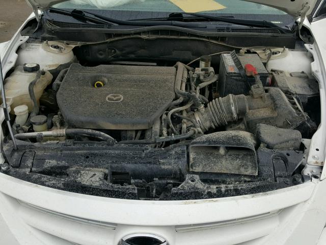 1YVHZ8BH8A5M54375 - 2010 MAZDA 6 I Ақ фото 7