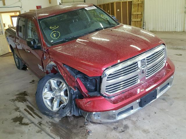 1C6RR7TT4FS662390 - 2015 RAM 1500 SLT MAROON photo 1