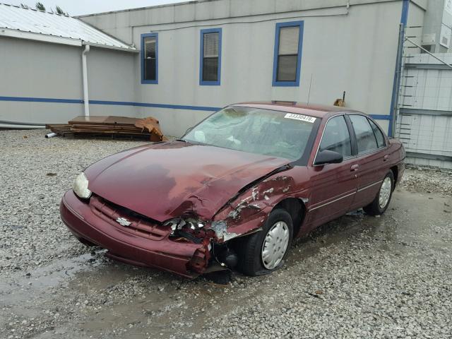 2G1WL52M4V1126722 - 1997 CHEVROLET LUMINA BAS წითელი ფოტო 2