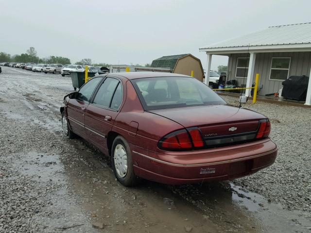 2G1WL52M4V1126722 - 1997 CHEVROLET LUMINA BAS RED photo 3