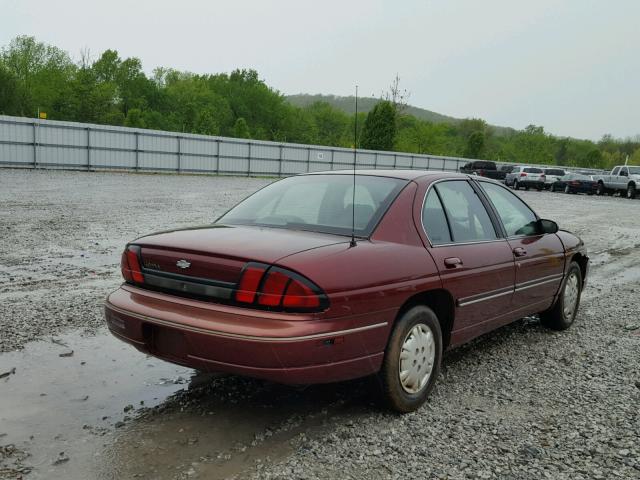2G1WL52M4V1126722 - 1997 CHEVROLET LUMINA BAS წითელი ფოტო 4