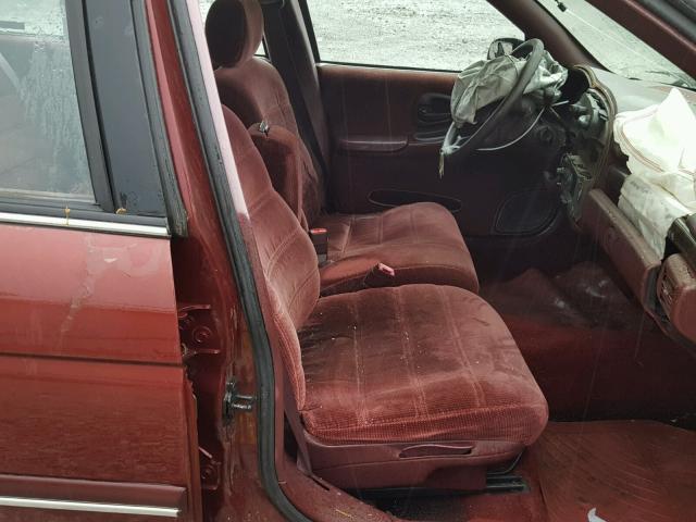 2G1WL52M4V1126722 - 1997 CHEVROLET LUMINA BAS წითელი ფოტო 5