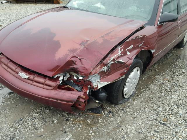 2G1WL52M4V1126722 - 1997 CHEVROLET LUMINA BAS წითელი ფოტო 9