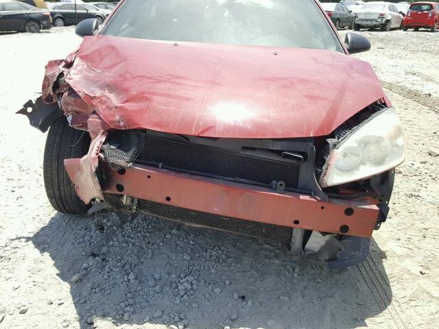 1G2ZF55B664140296 - 2006 PONTIAC G6 SE RED photo 7