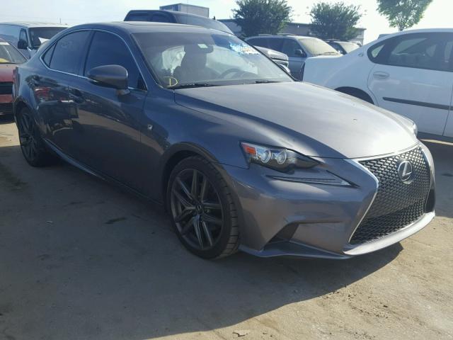 JTHBF1D21F5043670 - 2015 LEXUS IS 250 GRAY photo 1