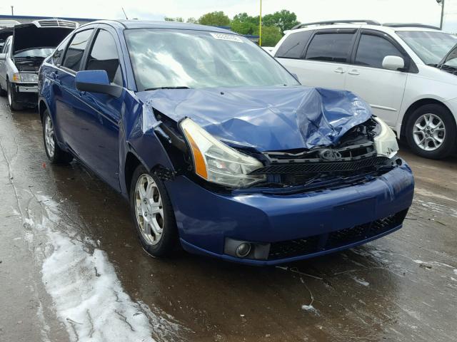 1FAHP36N39W193456 - 2009 FORD FOCUS SES BLUE photo 1