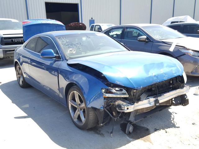 WAUDK78T89A014400 - 2009 AUDI A5 QUATTRO BLUE photo 1