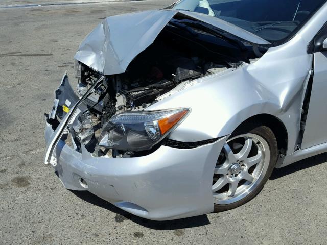 JTKDE167160116967 - 2006 TOYOTA SCION TC 银色 照片 9