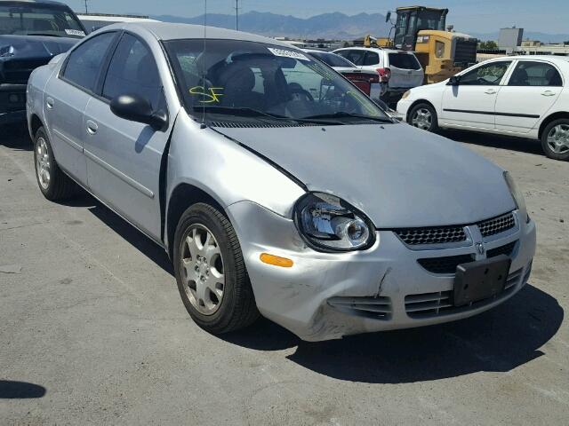 1B3ES56C73D132167 - 2003 DODGE NEON SXT SILVER photo 1