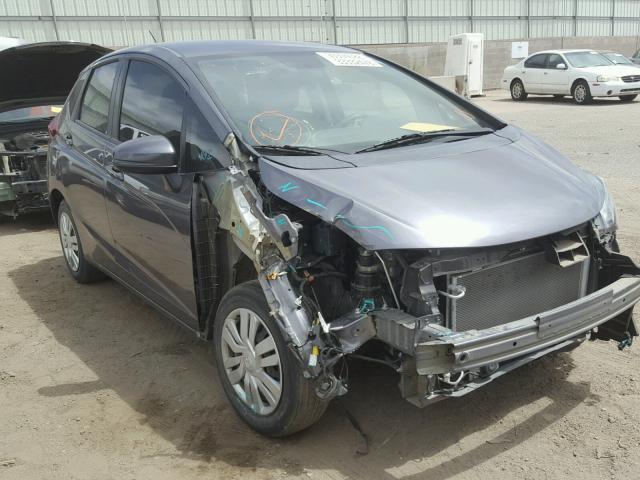 3HGGK5H57FM772640 - 2015 HONDA FIT LX CHARCOAL photo 1