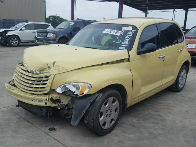 3A4FY58B87T579994 - 2007 CHRYSLER PT CRUISER YELLOW photo 2