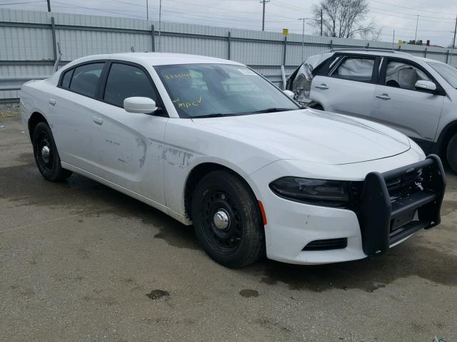 2C3CDXKT6HH582067 - 2017 DODGE CHARGER PO WHITE photo 1