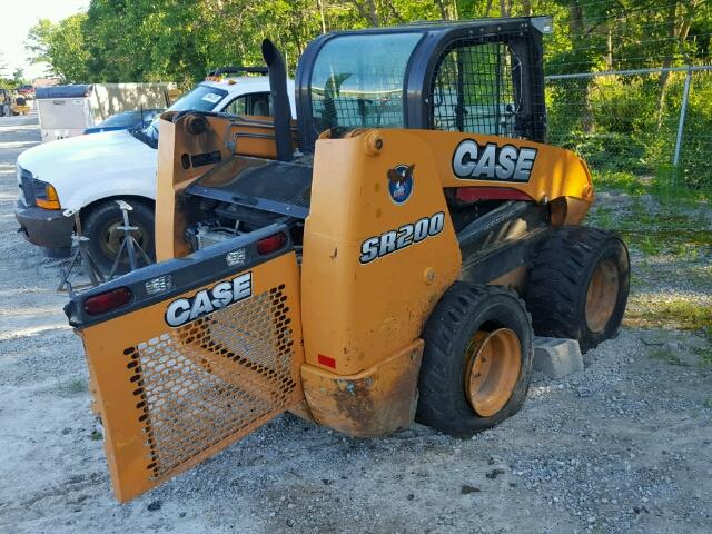 JAFSR200KCM454514 - 2013 CASE LOADER ORANGE photo 4